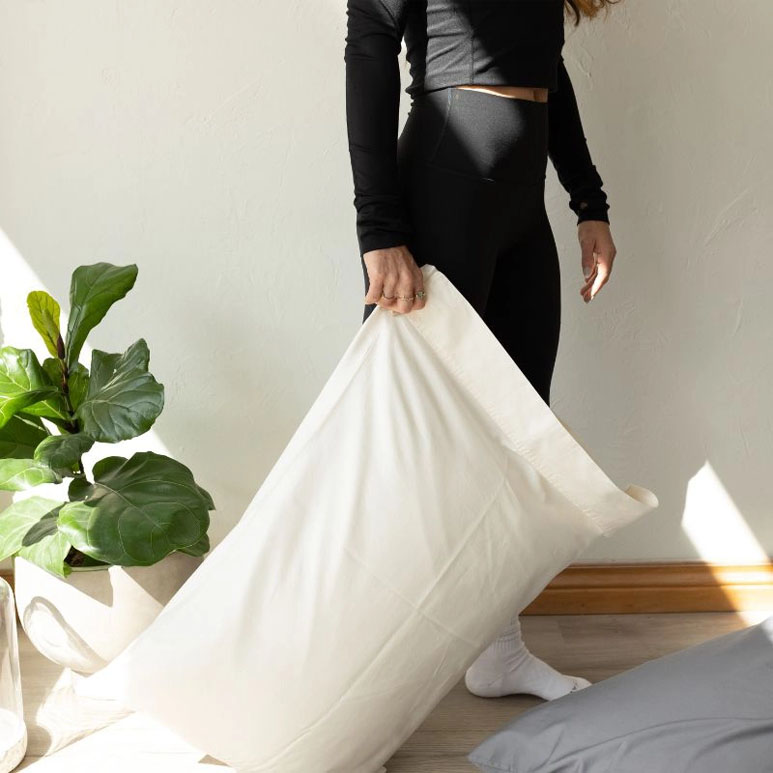 DreamComfort 100% Long Staple Cotton Pillowcase