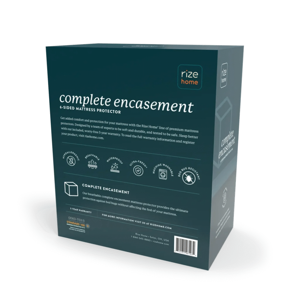 Rize Complete Encasement Mattress Protector Rize Complete Encasement Mattress Protector