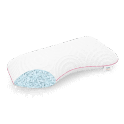 Rize Contour Pillow White