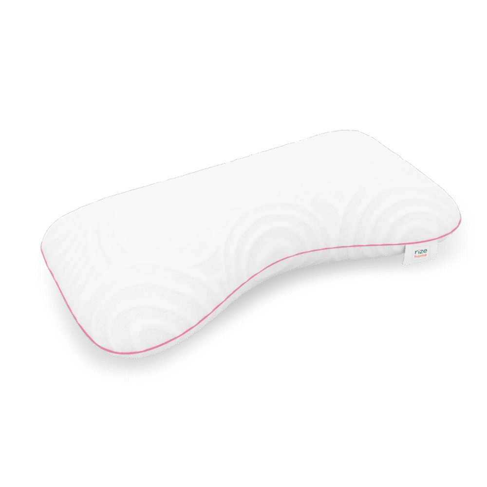 Rize Contour Pillow White
