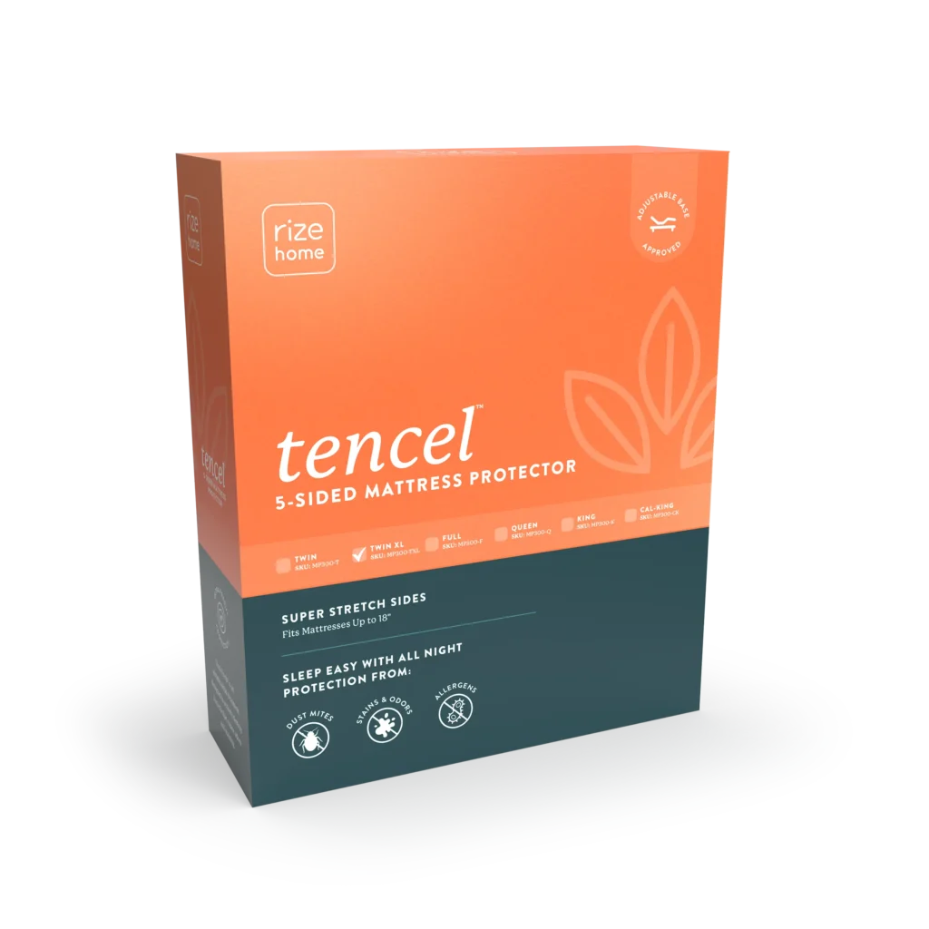 Rize Five Sided Tencel Mattress Protector