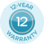 12 Year Warranty