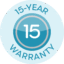 15 Year Warranty