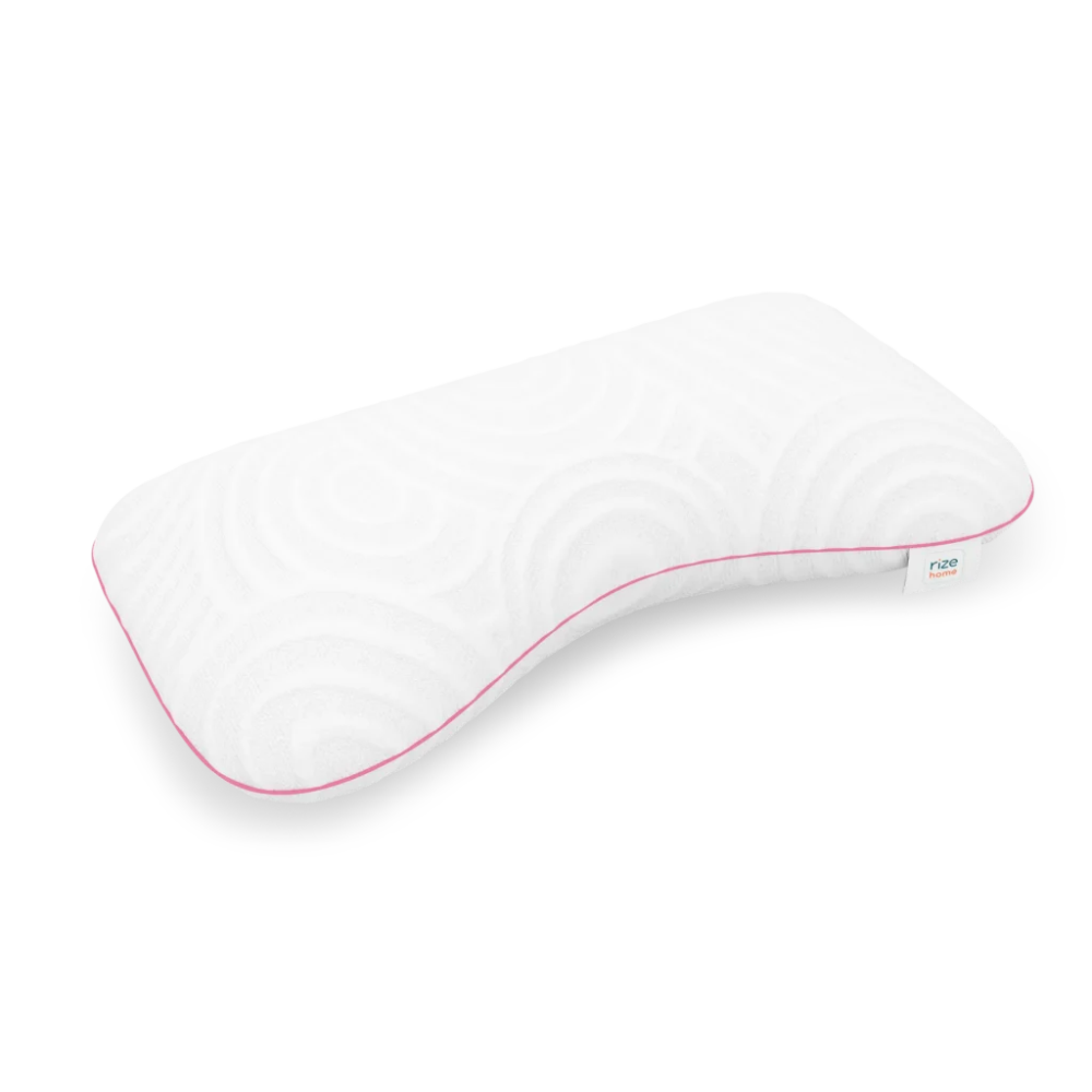 Rize Contour Pillow White