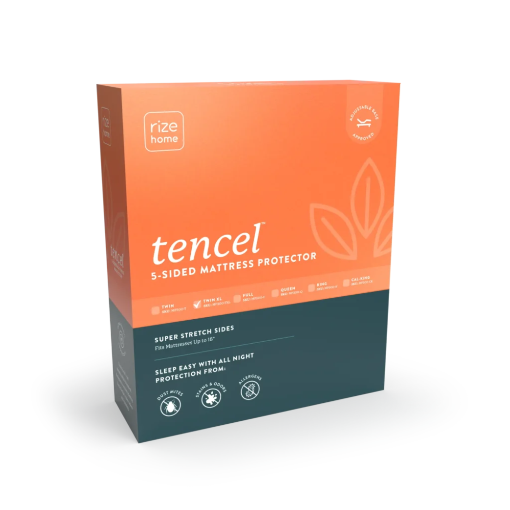 Rize Five Sided Tencel Mattress Protector