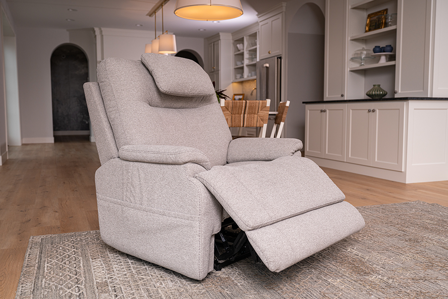 Zecliner Model 1 Power Lift Recliner with Power Headrest and Lumbar