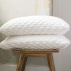 MLILY Harmony Classic Pillow White