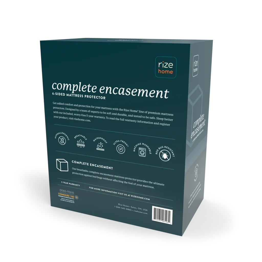 Rize Complete Encasement Mattress Protector Rize Complete Encasement Mattress Protector