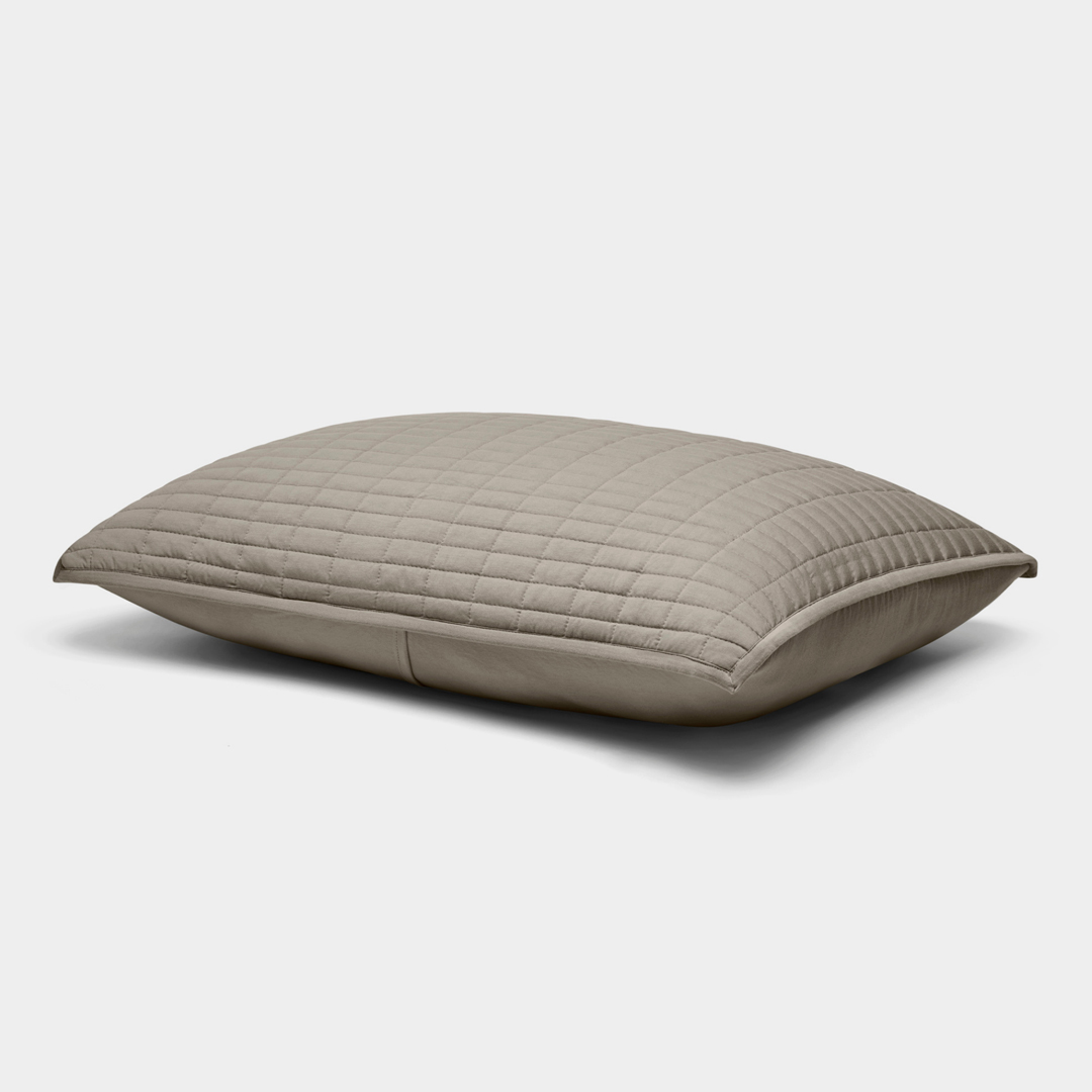 Cozy Earth Bamboo Jersey Quilted Shams Cozy Earth Bamboo Jersey Quilted Shams