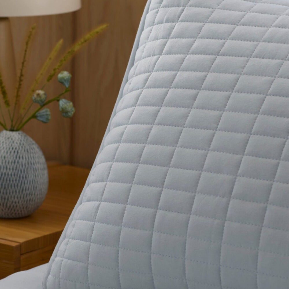 Cozy Earth Bamboo Jersey Quilted Shams Cozy Earth Bamboo Jersey Quilted Shams
