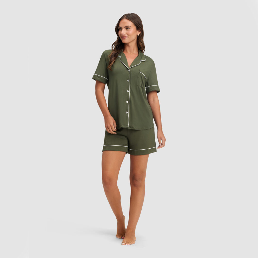Cozy Earth Women's Bamboo Stretch-Knit Classic Pajama Short Cozy Earth Women's Bamboo Stretch-Knit Classic Pajama Short