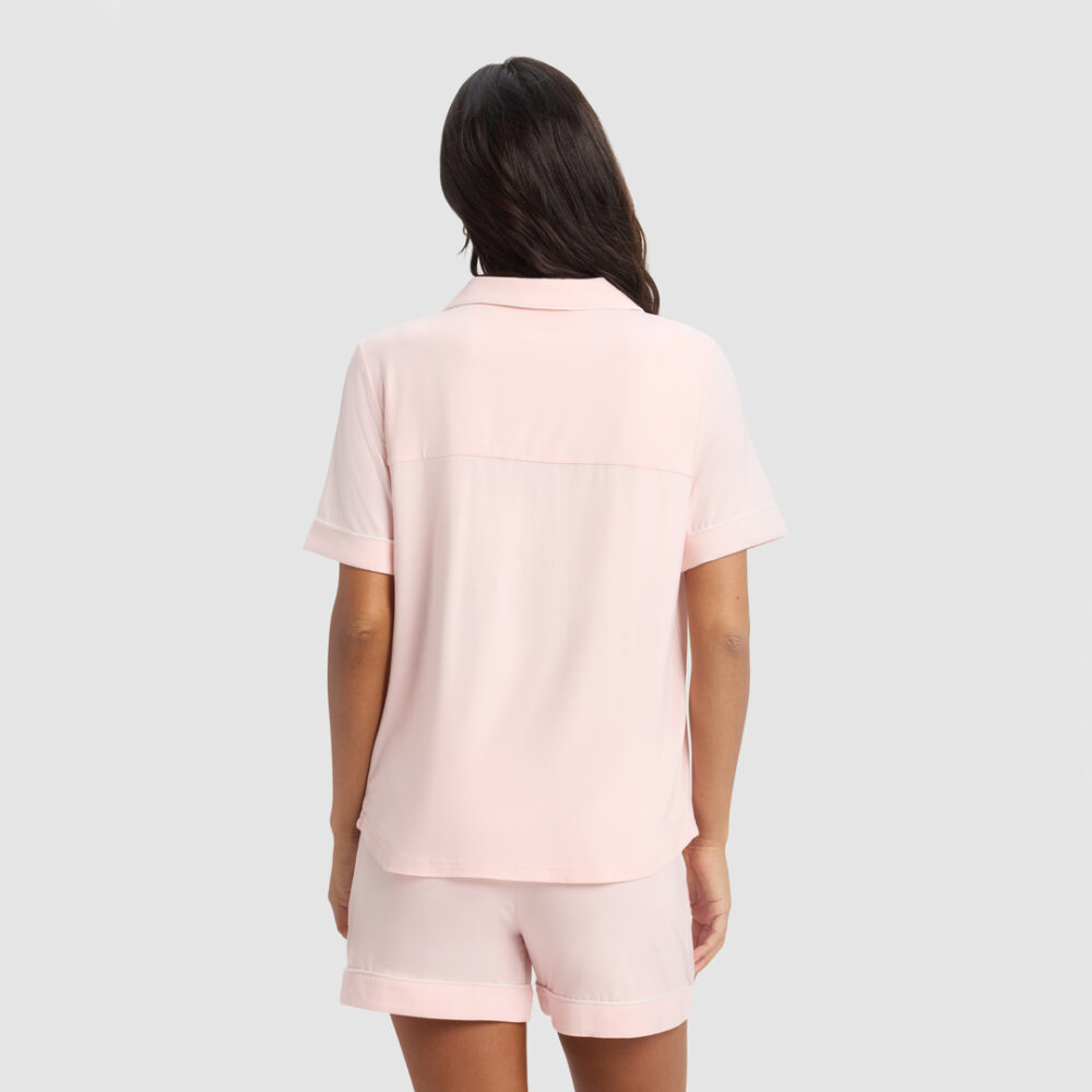 Cozy Earth Women's Bamboo Stretch-Knit Classic Short Sleeve Pajama Top Cozy Earth Women's Bamboo Stretch-Knit Classic Short Sleeve Pajama Top
