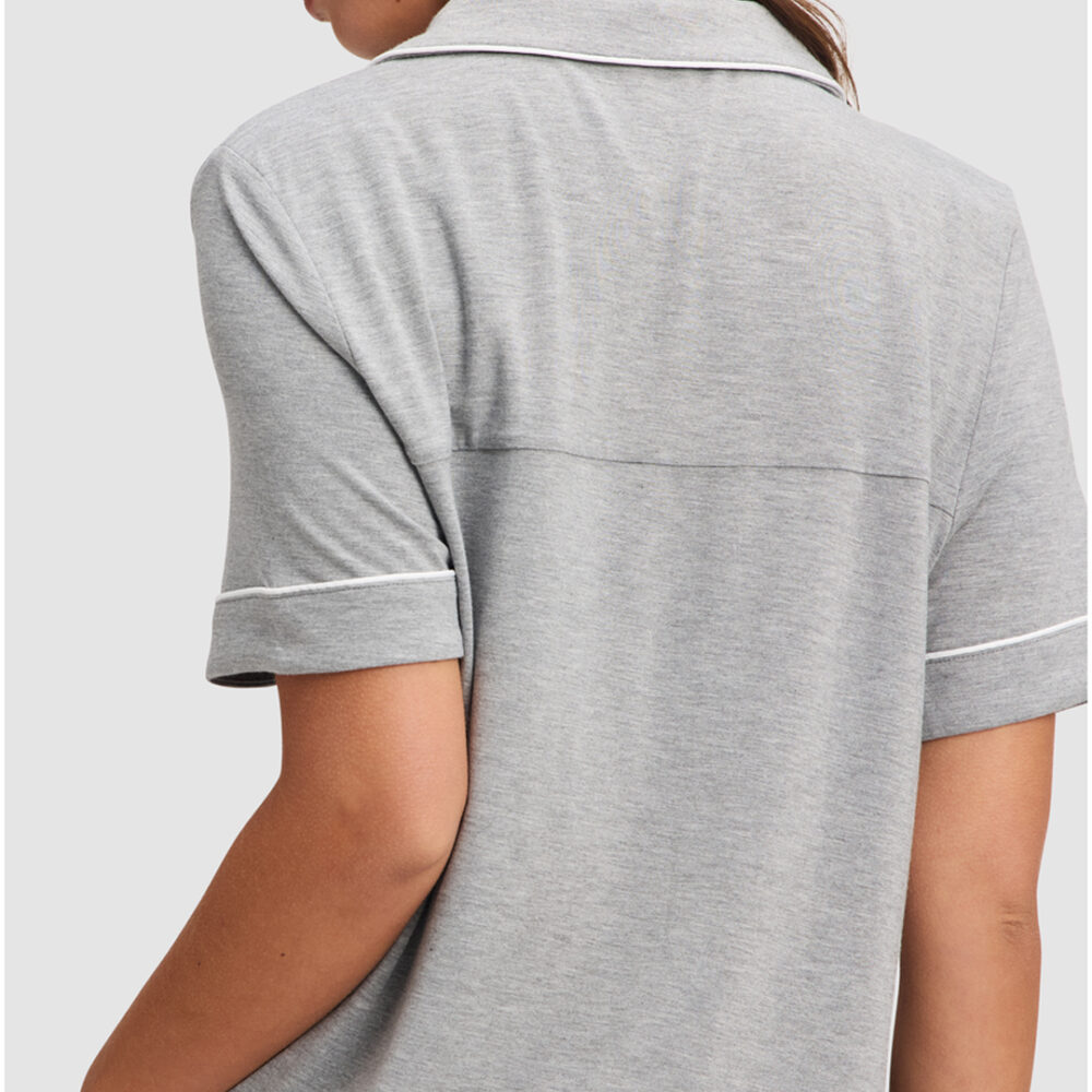 Cozy Earth Women's Bamboo Stretch-Knit Classic Short Sleeve Pajama Top Cozy Earth Women's Bamboo Stretch-Knit Classic Short Sleeve Pajama Top