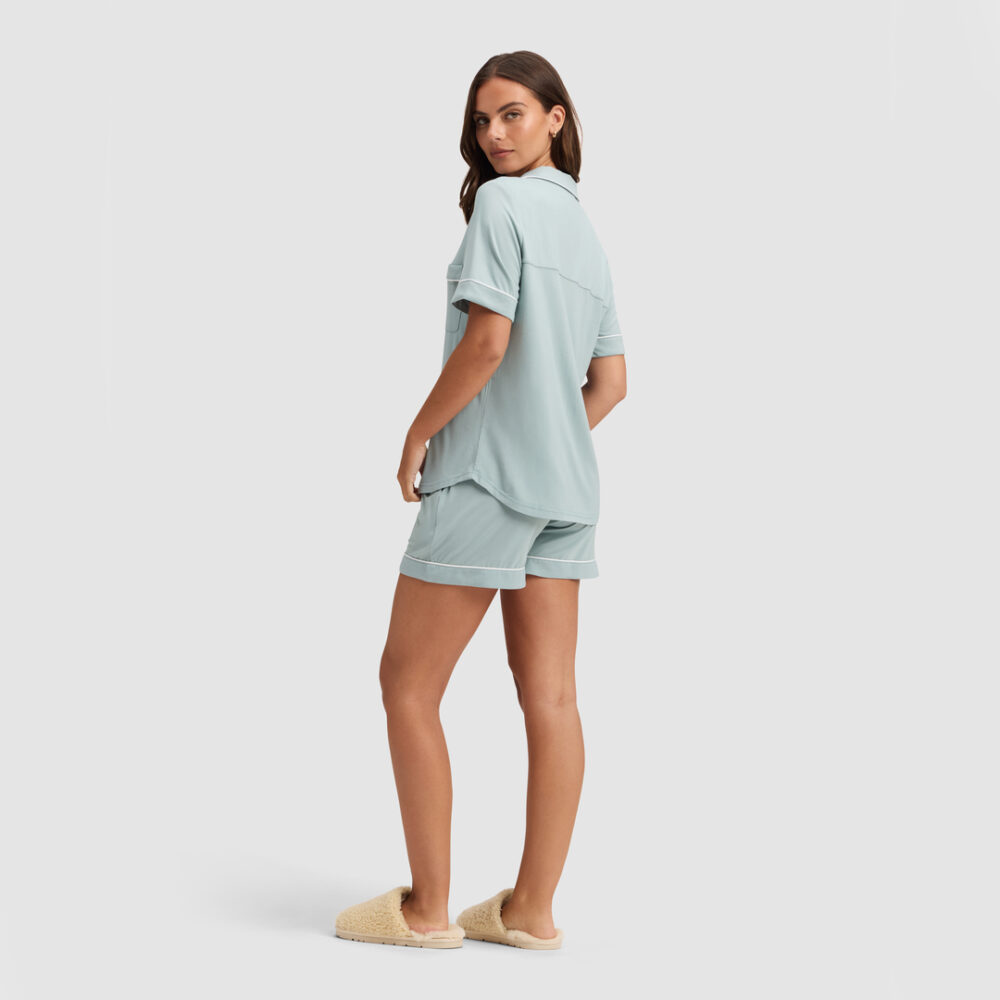 Cozy Earth Women's Bamboo Stretch-Knit Classic Short Sleeve Pajama Top Cozy Earth Women's Bamboo Stretch-Knit Classic Short Sleeve Pajama Top