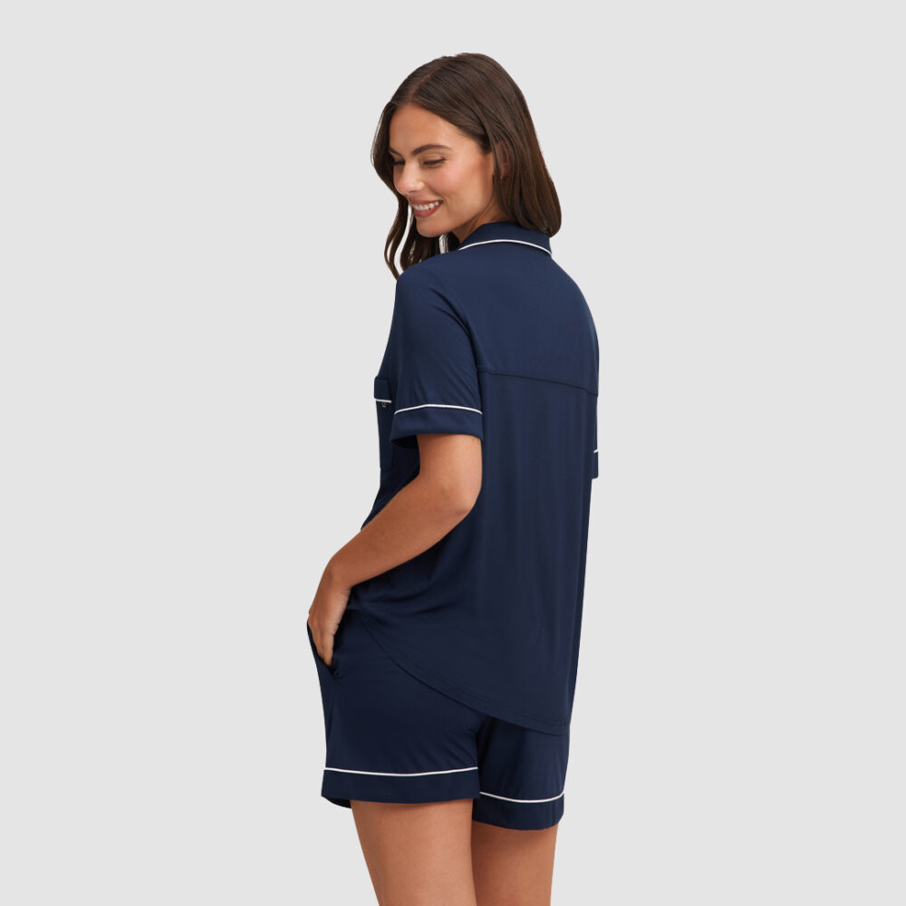 Cozy Earth Women's Bamboo Stretch-Knit Classic Short Sleeve Pajama Top Cozy Earth Women's Bamboo Stretch-Knit Classic Short Sleeve Pajama Top