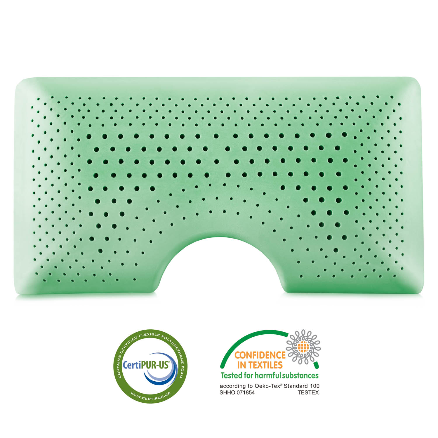 Malouf Aromatherapy Zoned Dough Pillow Malouf Aromatherapy Zoned Dough Pillow