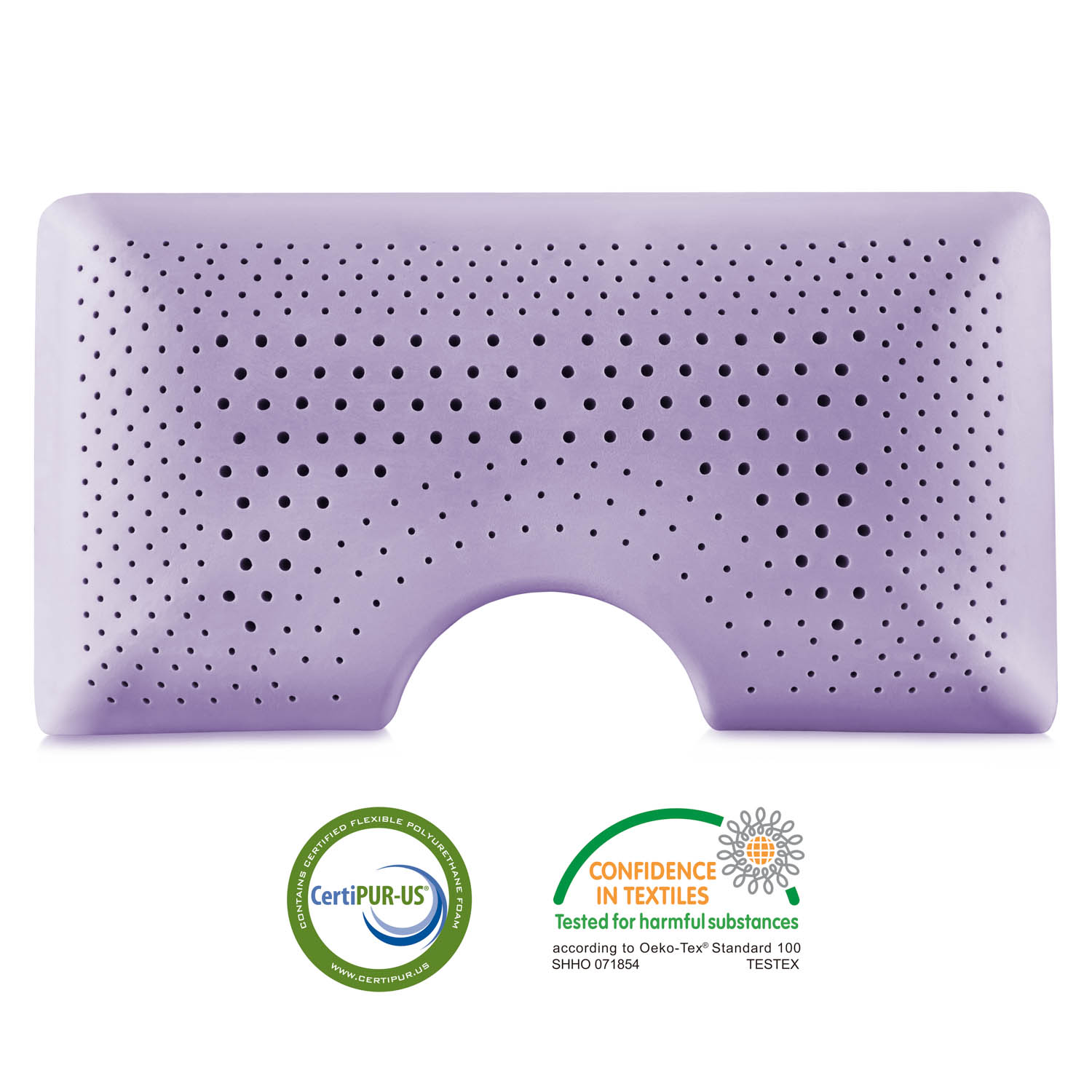 Malouf Aromatherapy Zoned Dough Pillow Malouf Aromatherapy Zoned Dough Pillow