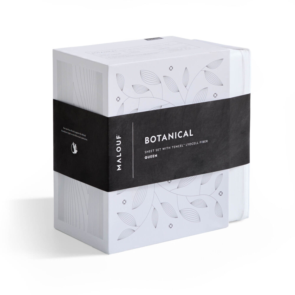 Malouf Botanical Sheet Set with TENCEL Lyocell Fiber