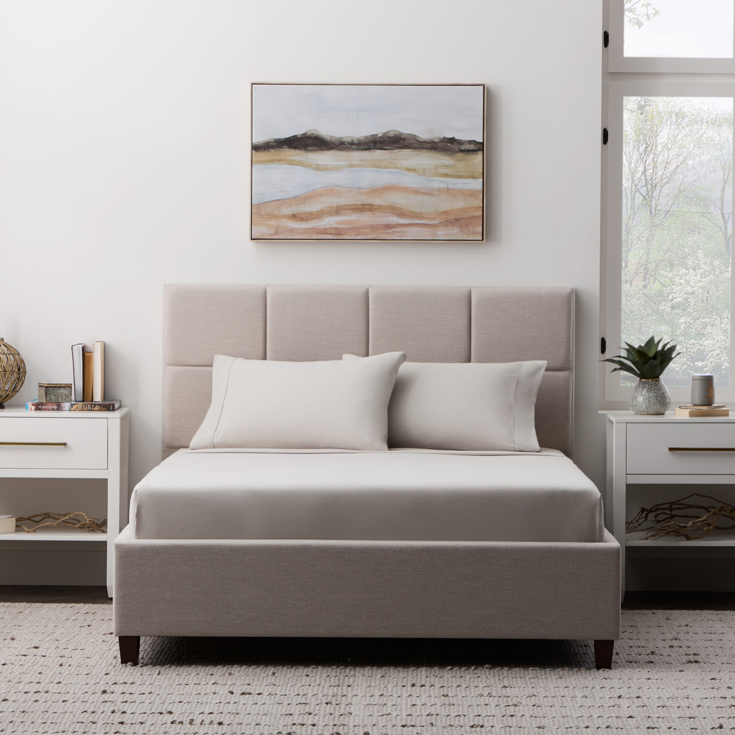 Malouf Brushed Microfiber Sheet Set Malouf Brushed Microfiber Sheet Set