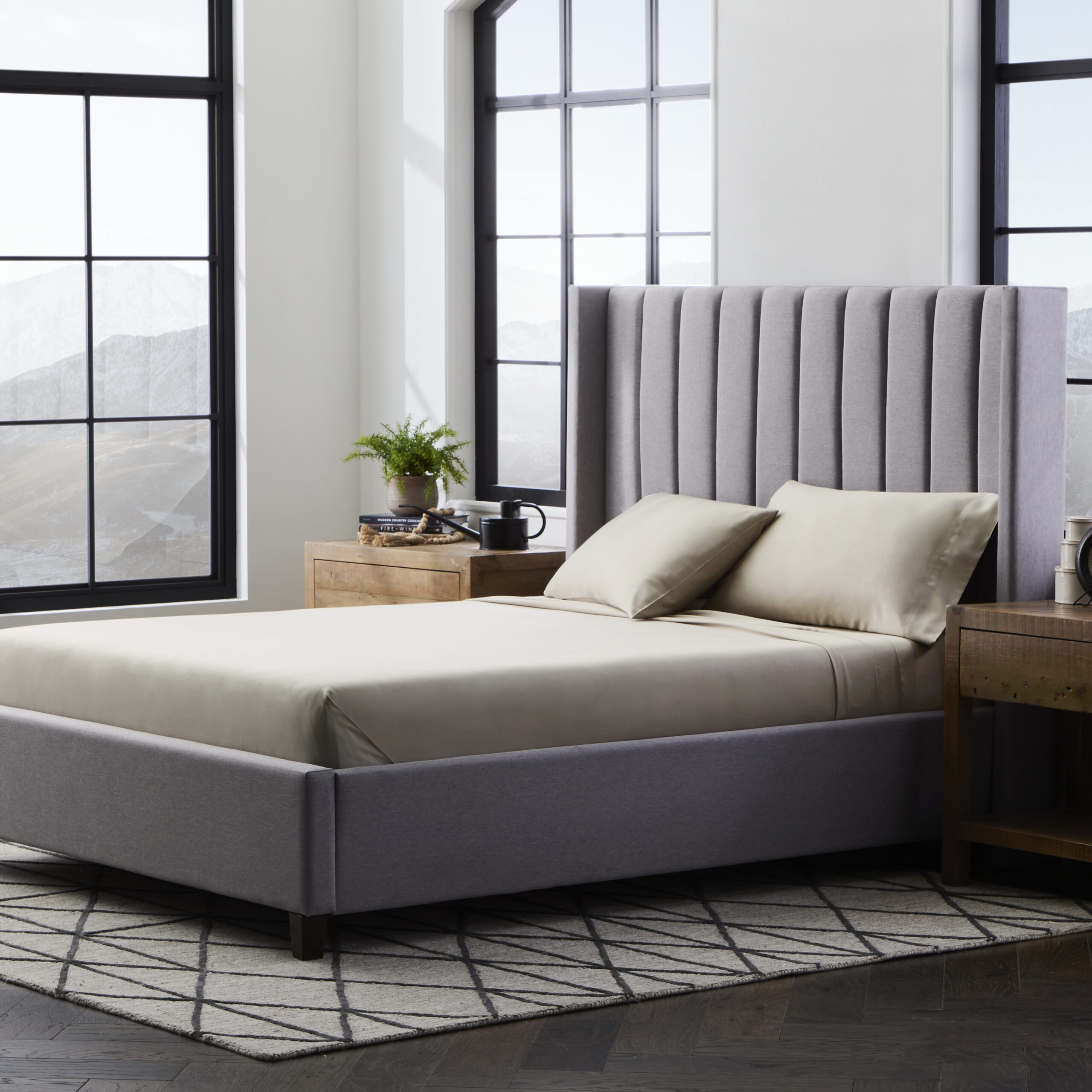 Malouf Smooth Bamboo Rayon Sheet Set Malouf Smooth Bamboo Rayon Sheet Set