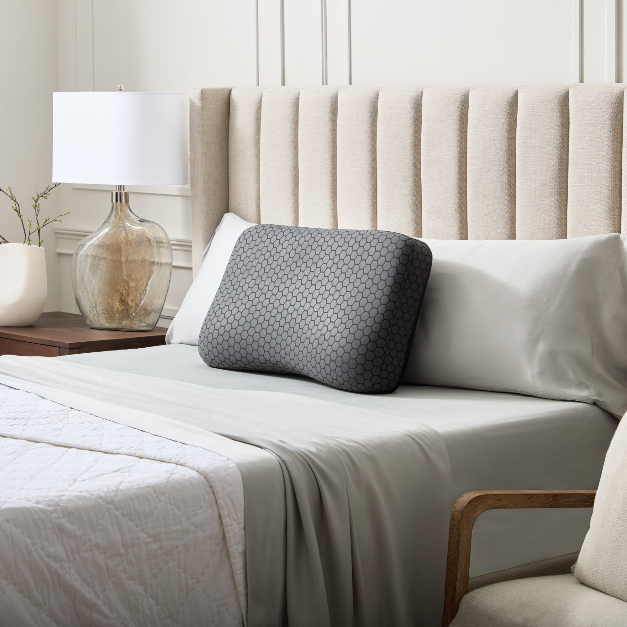 Malouf Hexcurve OmniPhase Pillow Malouf Hexcurve OmniPhase Pillow
