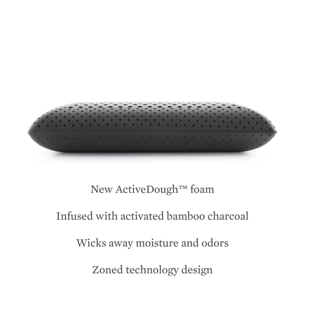 Malouf Zoned ActiveDough Bamboo Charcoal Pillow Malouf Zoned ActiveDough Bamboo Charcoal Pillow