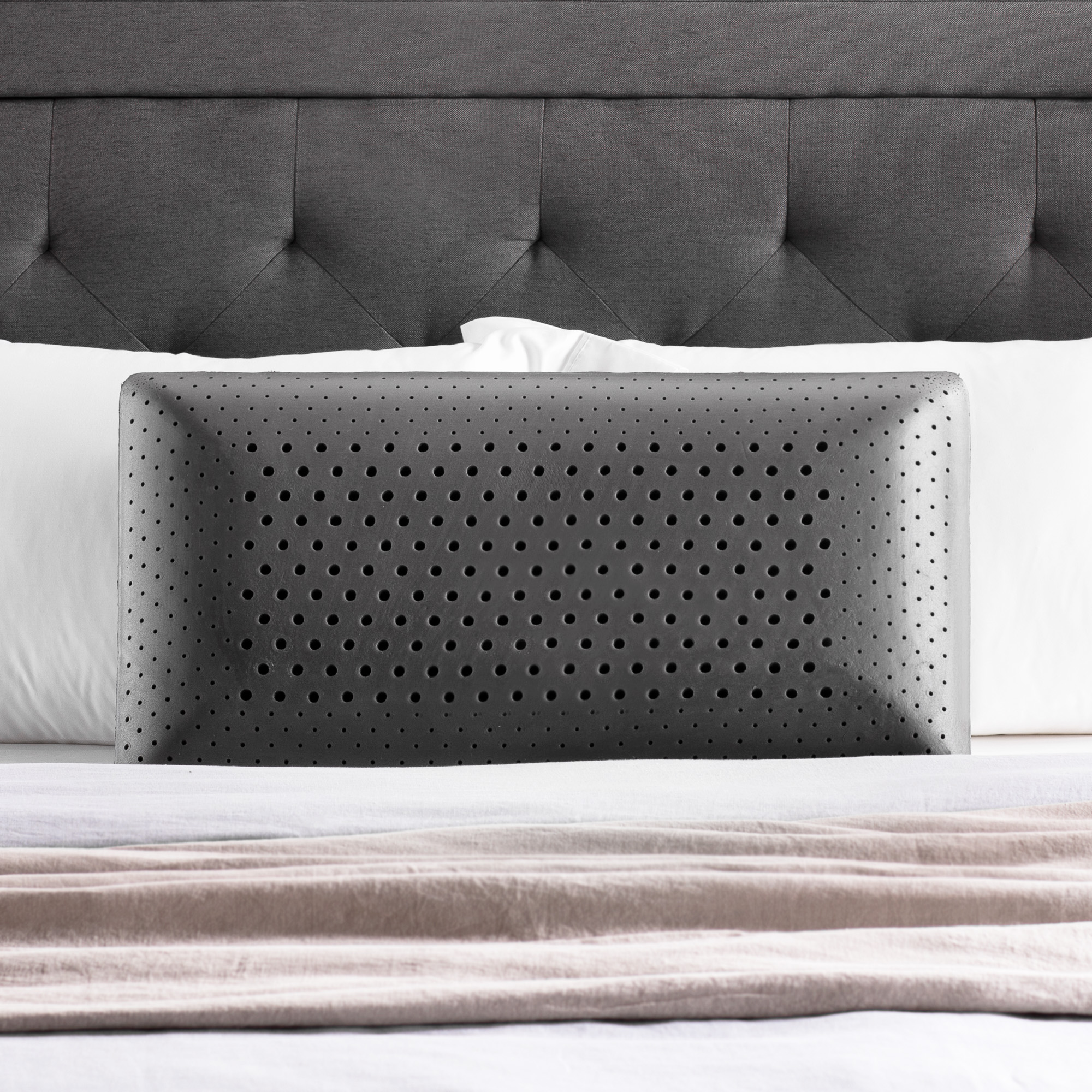 Malouf Zoned ActiveDough Bamboo Charcoal Pillow Malouf Zoned ActiveDough Bamboo Charcoal Pillow