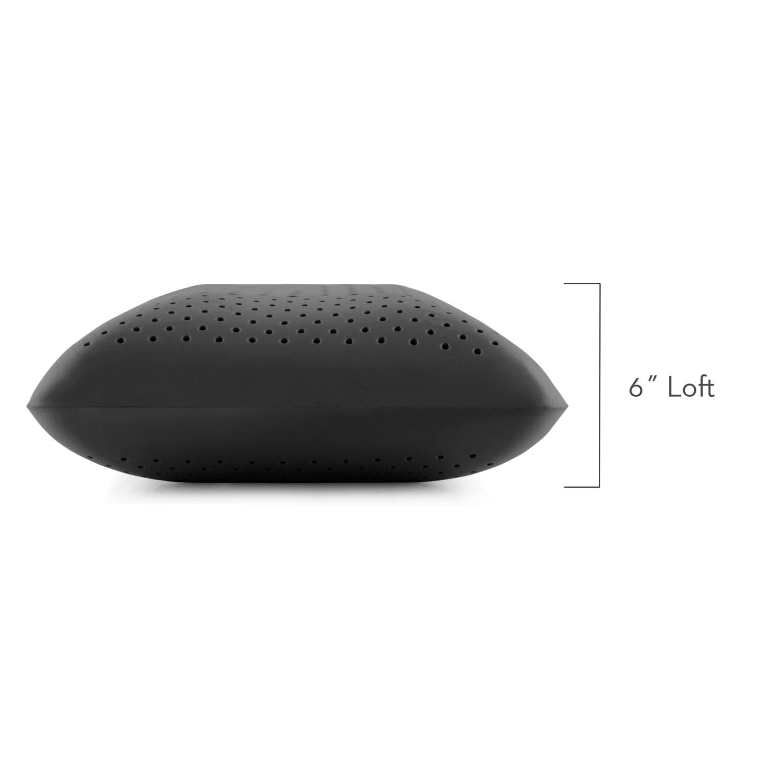 Malouf Zoned Dough Bamboo Charcoal Pillow Malouf Zoned Dough Bamboo Charcoal Pillow