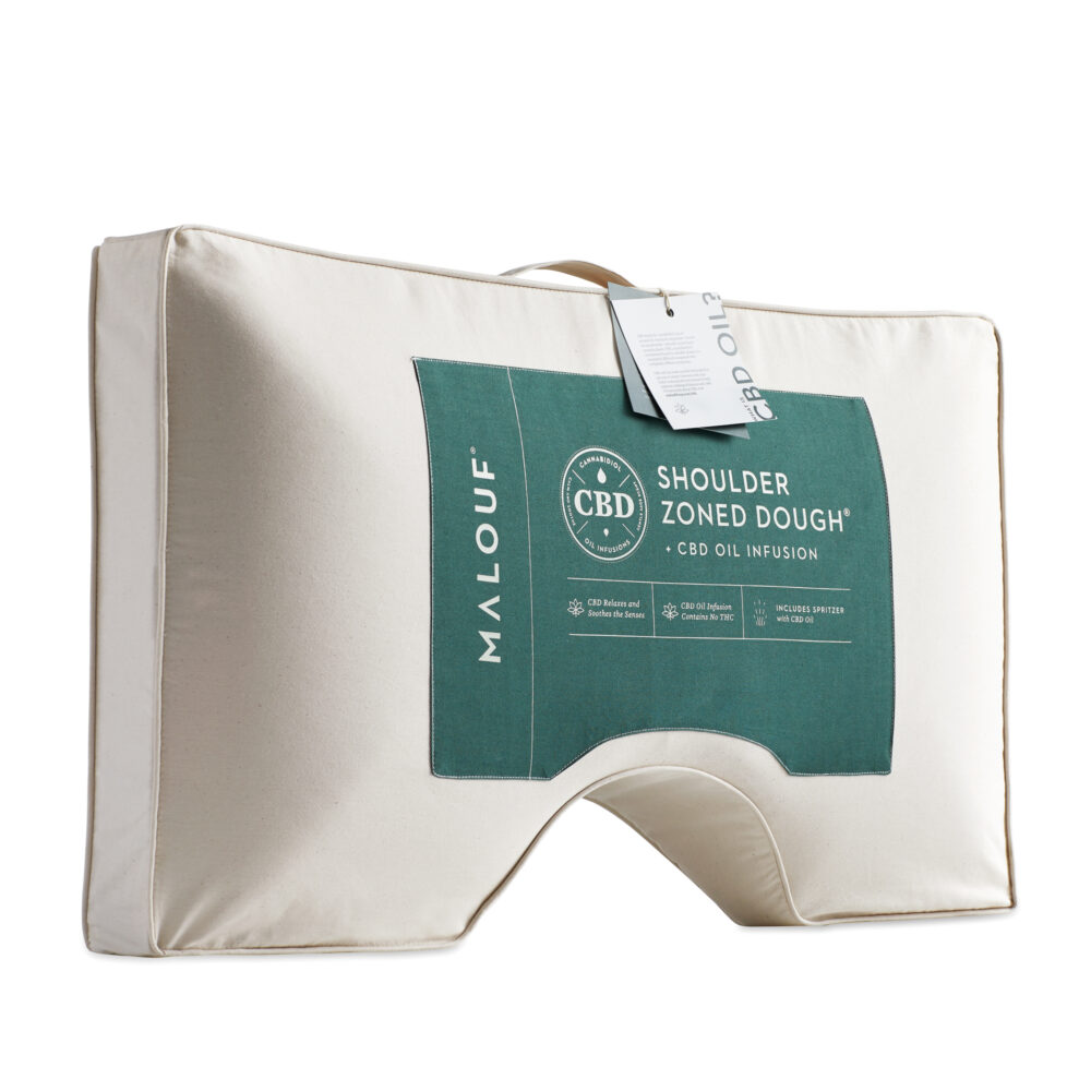 Malouf Zoned Dough CBD Oil Pillow