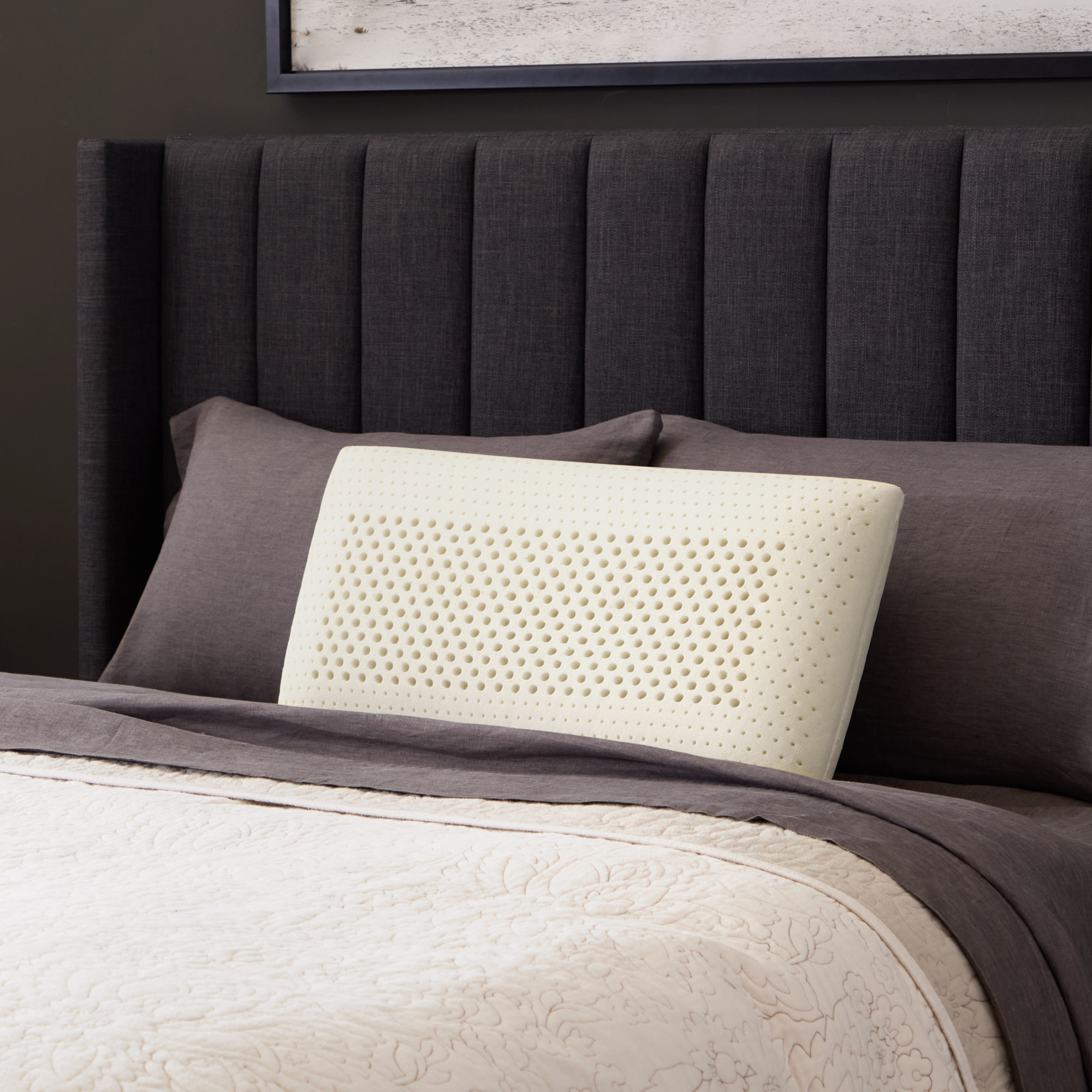 Malouf Zoned Talalay Latex Pillow Malouf Zoned Talalay Latex Pillow