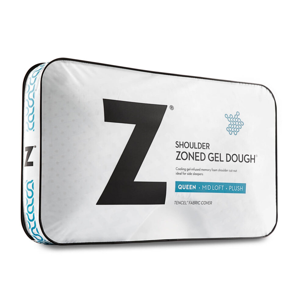 Malouf Zoned Gel Dough Pillow Malouf Zoned Gel Dough Pillow
