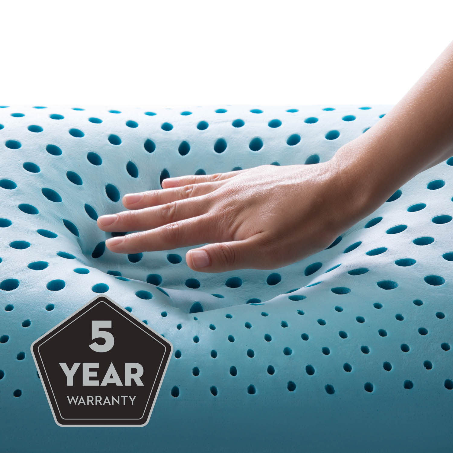 Malouf Zoned Gel Dough Pillow Malouf Zoned Gel Dough Pillow