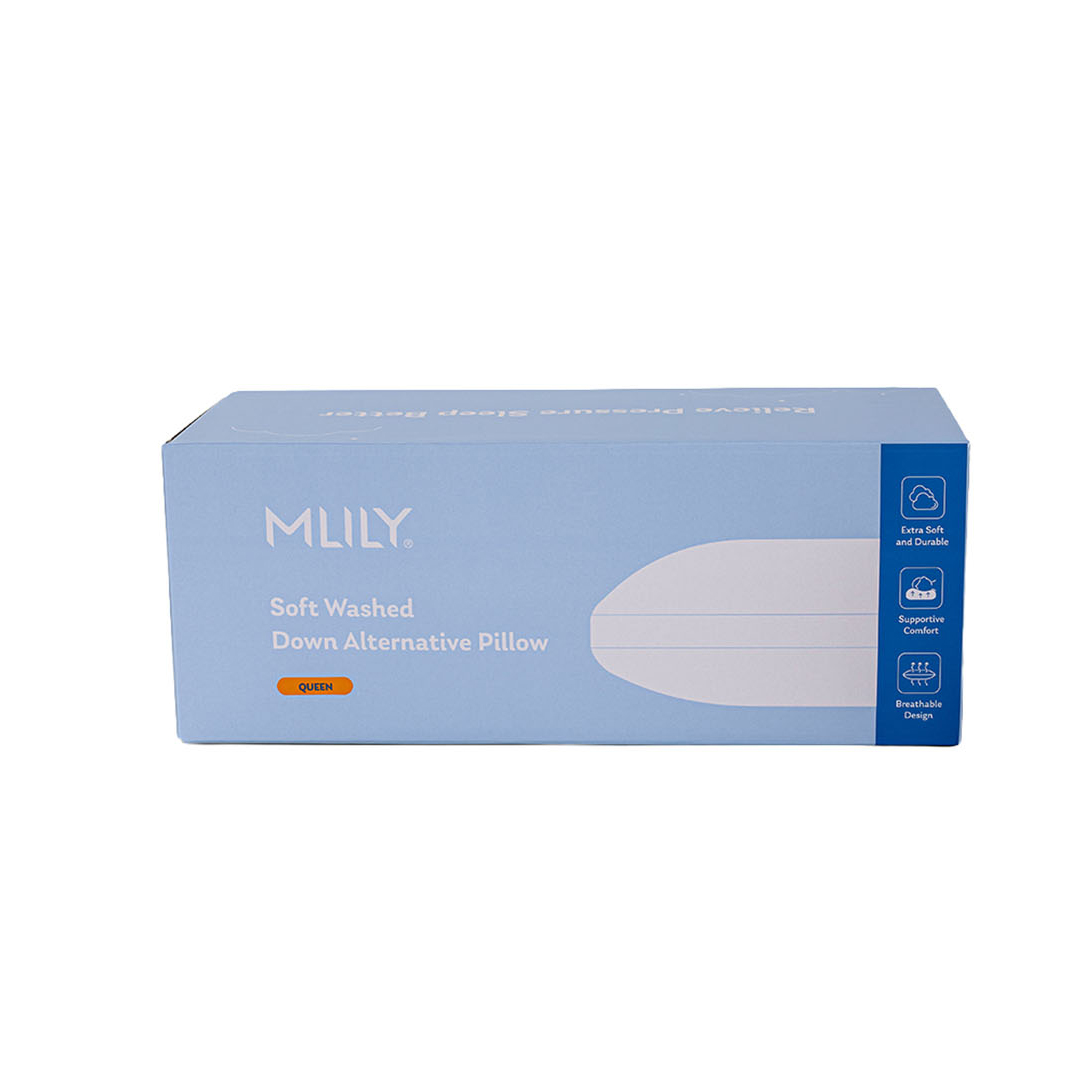 MLILY Soft Washed Down Alternative Pillow MLILY Soft Washed Down Alternative Pillow