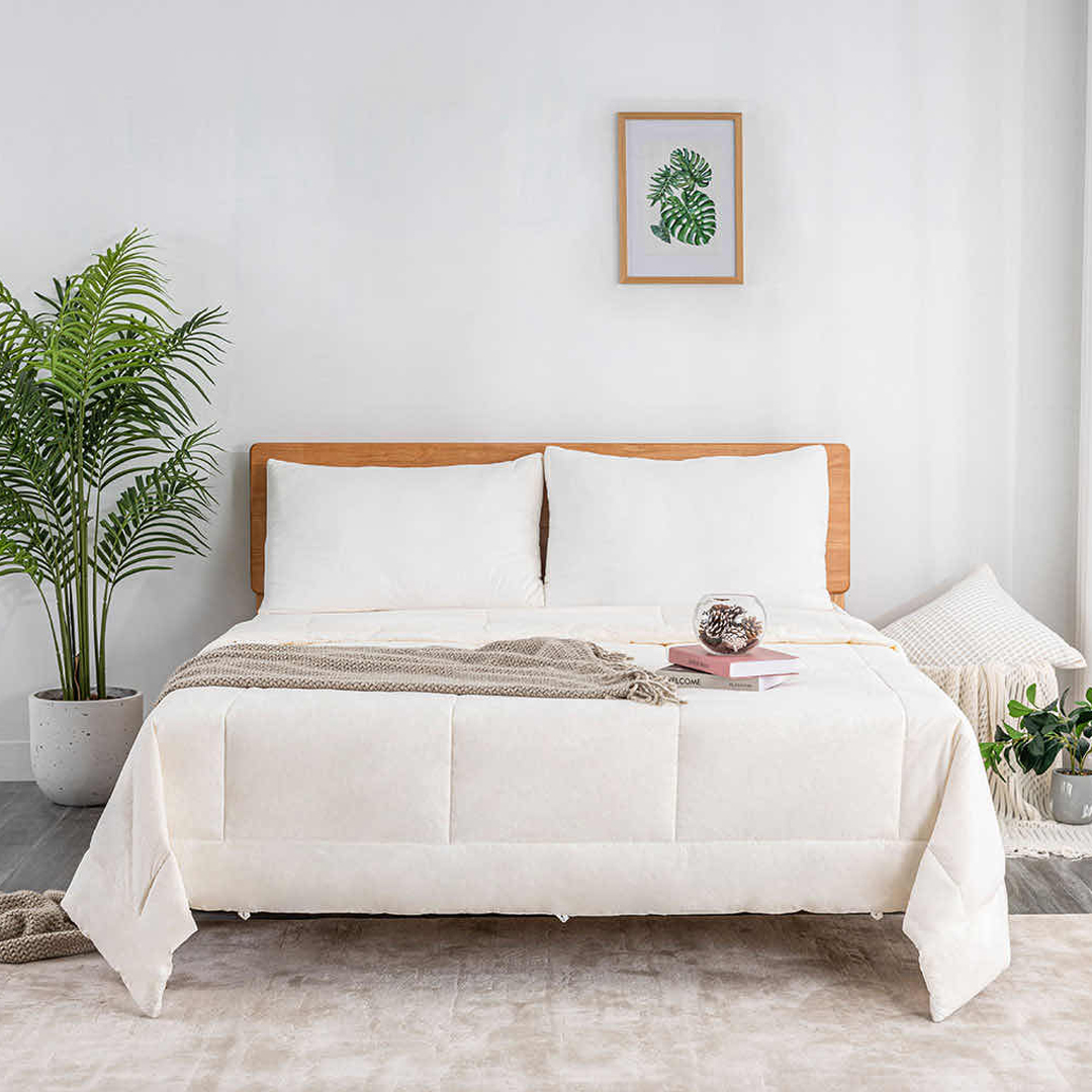 MLILY Soft Washed Down Alternative Pillow MLILY Soft Washed Down Alternative Pillow